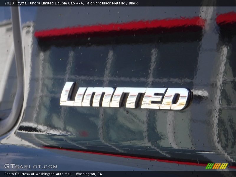 Midnight Black Metallic / Black 2020 Toyota Tundra Limited Double Cab 4x4