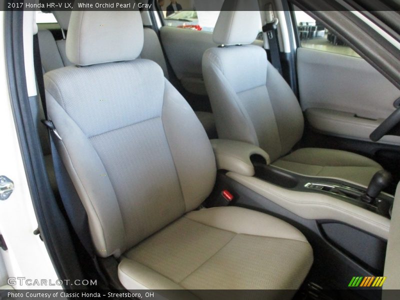 White Orchid Pearl / Gray 2017 Honda HR-V LX