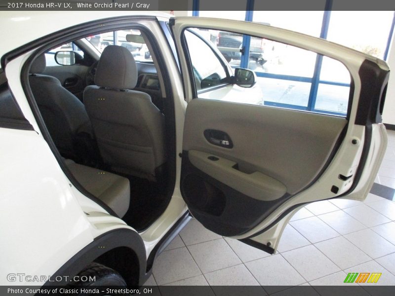 White Orchid Pearl / Gray 2017 Honda HR-V LX
