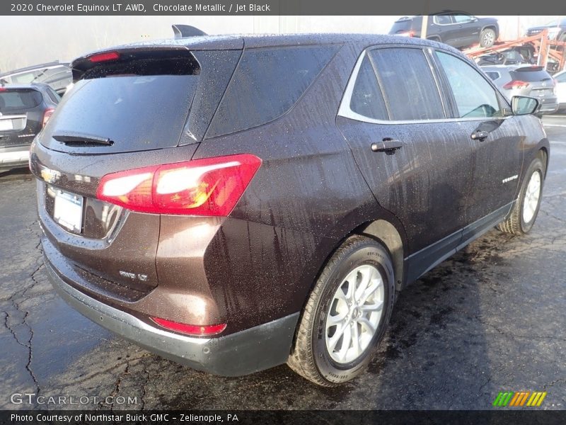 Chocolate Metallic / Jet Black 2020 Chevrolet Equinox LT AWD