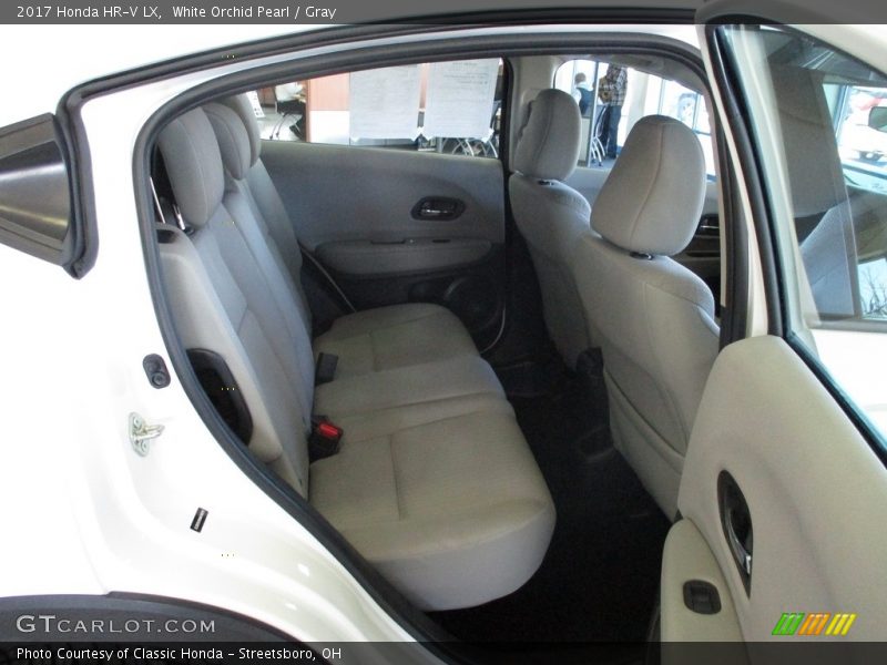 White Orchid Pearl / Gray 2017 Honda HR-V LX