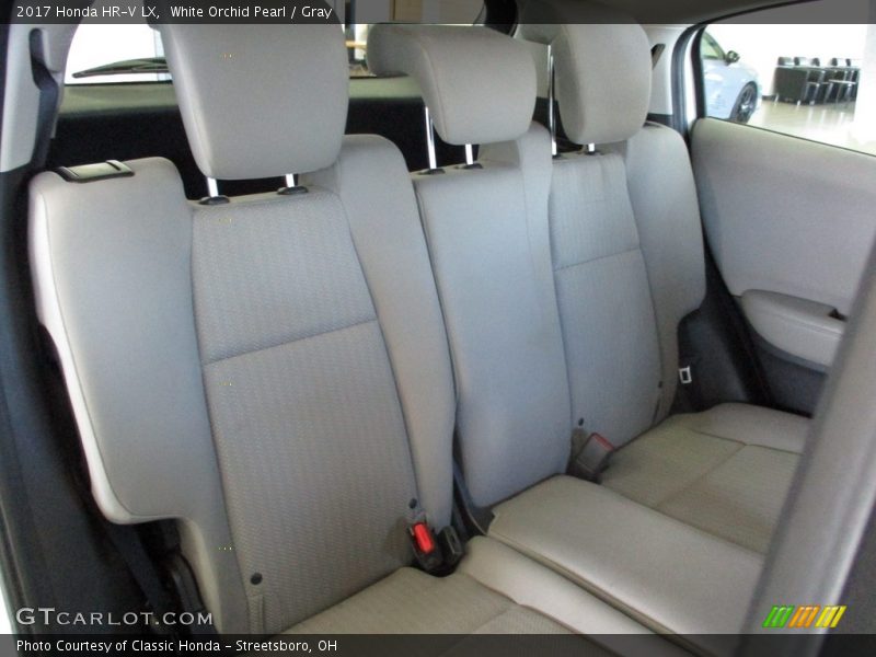 White Orchid Pearl / Gray 2017 Honda HR-V LX
