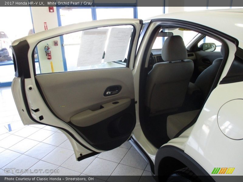 White Orchid Pearl / Gray 2017 Honda HR-V LX