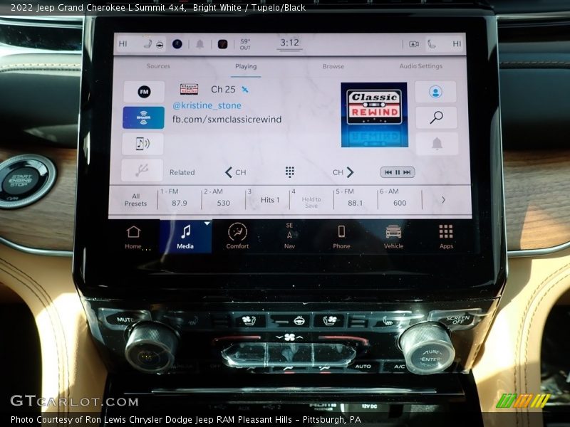 Bright White / Tupelo/Black 2022 Jeep Grand Cherokee L Summit 4x4