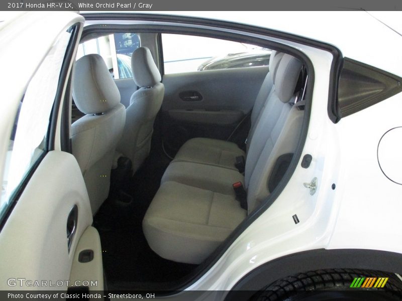 White Orchid Pearl / Gray 2017 Honda HR-V LX