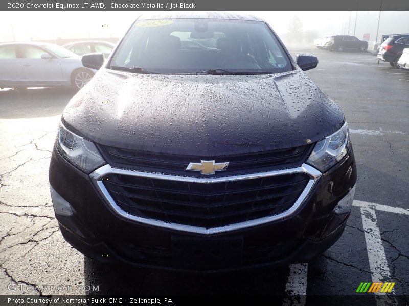 Chocolate Metallic / Jet Black 2020 Chevrolet Equinox LT AWD