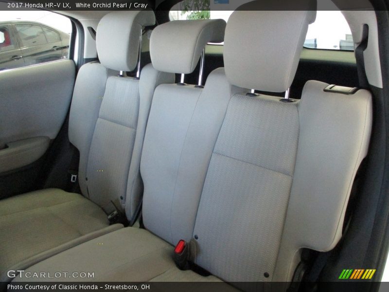 White Orchid Pearl / Gray 2017 Honda HR-V LX