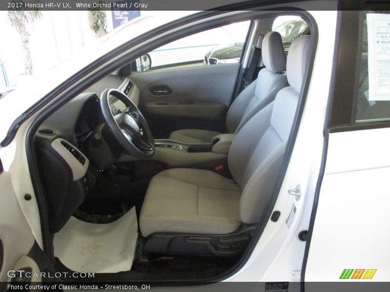 White Orchid Pearl / Gray 2017 Honda HR-V LX