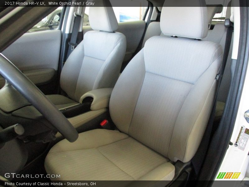 White Orchid Pearl / Gray 2017 Honda HR-V LX