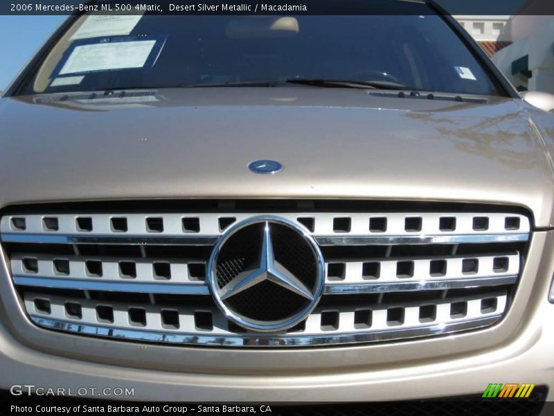 Desert Silver Metallic / Macadamia 2006 Mercedes-Benz ML 500 4Matic