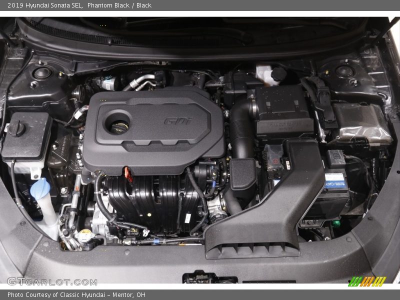 Phantom Black / Black 2019 Hyundai Sonata SEL