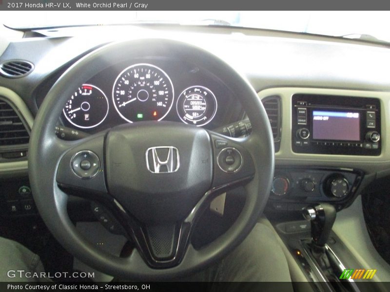 White Orchid Pearl / Gray 2017 Honda HR-V LX