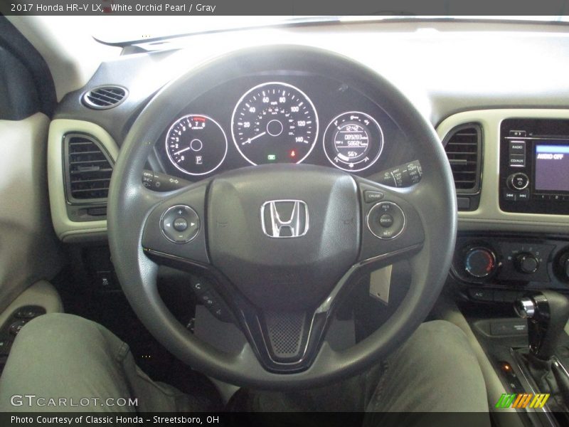 White Orchid Pearl / Gray 2017 Honda HR-V LX