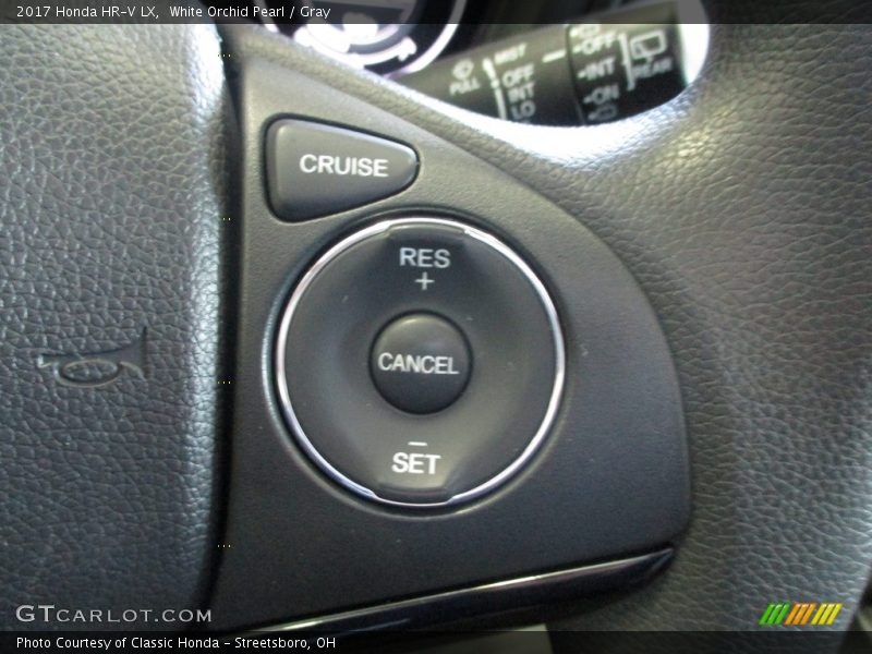 White Orchid Pearl / Gray 2017 Honda HR-V LX