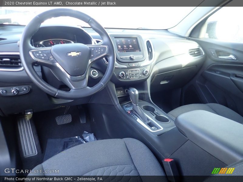 Chocolate Metallic / Jet Black 2020 Chevrolet Equinox LT AWD