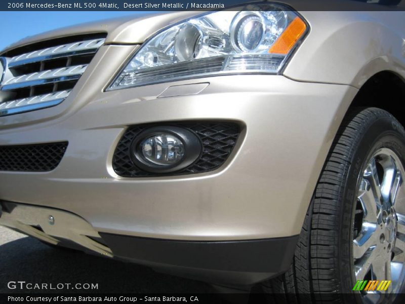 Desert Silver Metallic / Macadamia 2006 Mercedes-Benz ML 500 4Matic