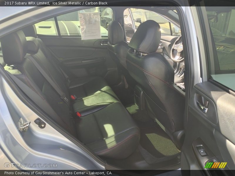 Ice Silver Metallic / Carbon Black 2017 Subaru WRX Limited