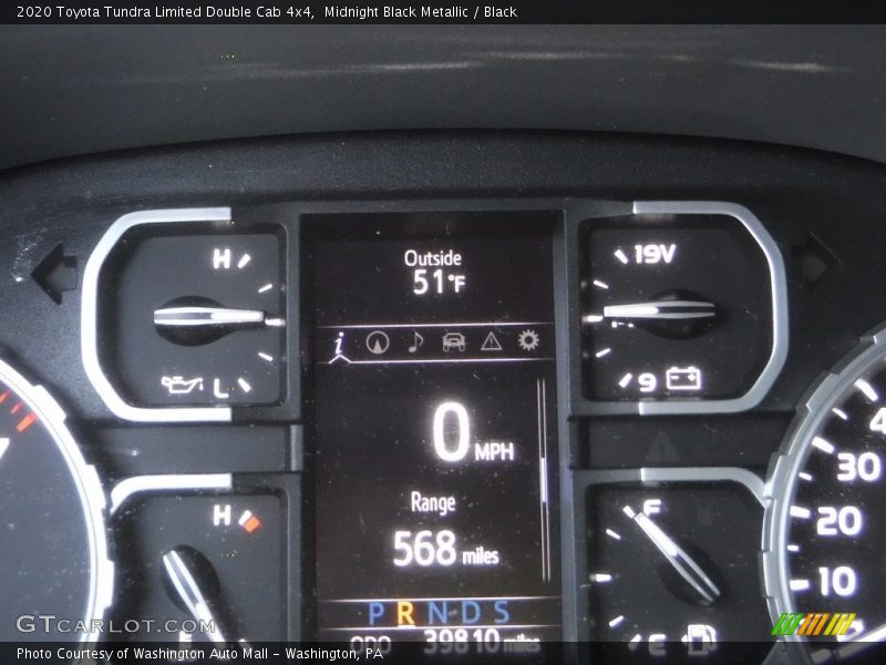 Midnight Black Metallic / Black 2020 Toyota Tundra Limited Double Cab 4x4