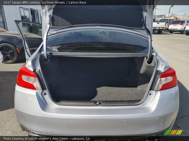 Ice Silver Metallic / Carbon Black 2017 Subaru WRX Limited