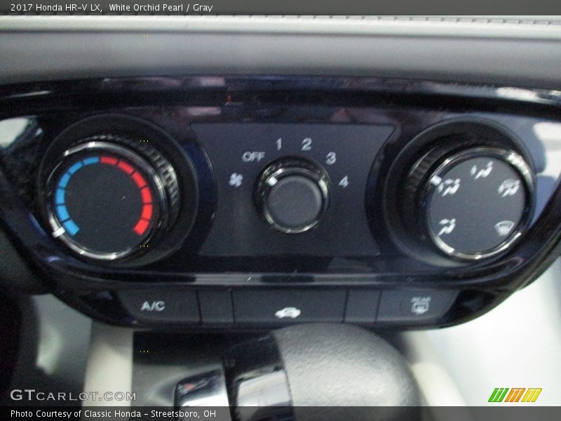 White Orchid Pearl / Gray 2017 Honda HR-V LX