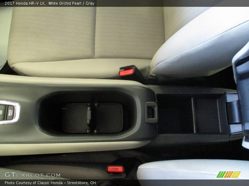 White Orchid Pearl / Gray 2017 Honda HR-V LX