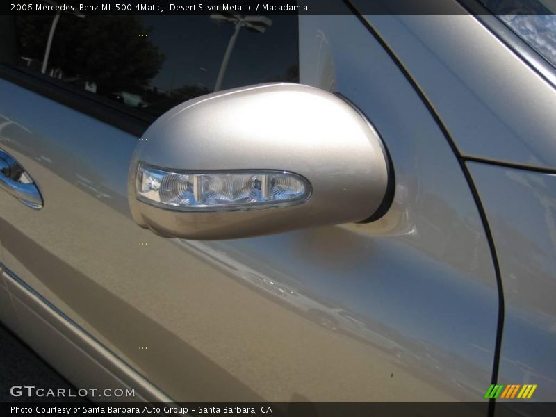 Desert Silver Metallic / Macadamia 2006 Mercedes-Benz ML 500 4Matic