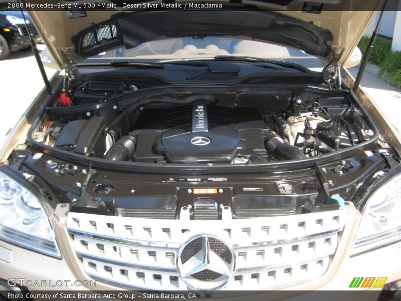 Desert Silver Metallic / Macadamia 2006 Mercedes-Benz ML 500 4Matic