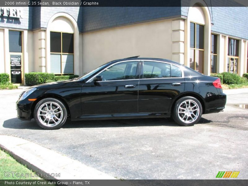 Black Obsidian / Graphite 2006 Infiniti G 35 Sedan