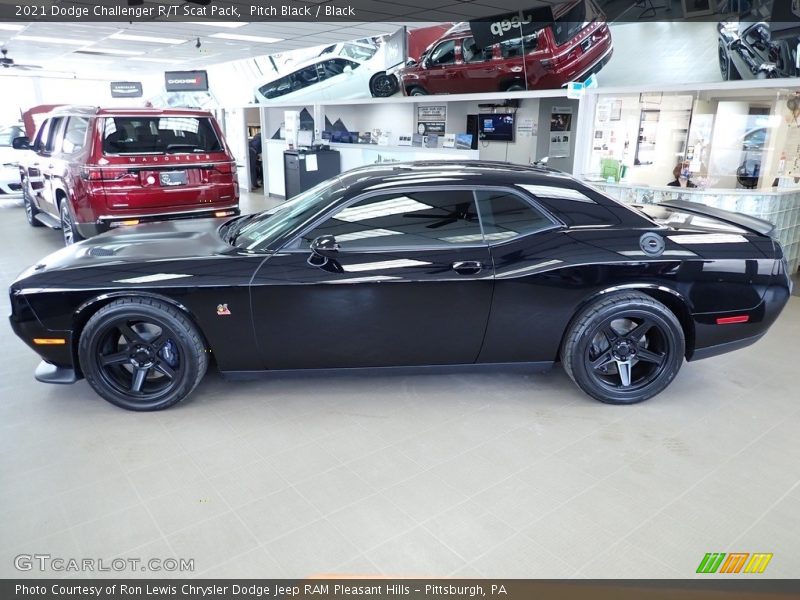  2021 Challenger R/T Scat Pack Pitch Black