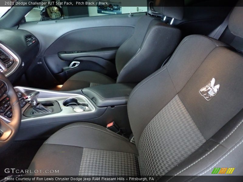 Front Seat of 2021 Challenger R/T Scat Pack