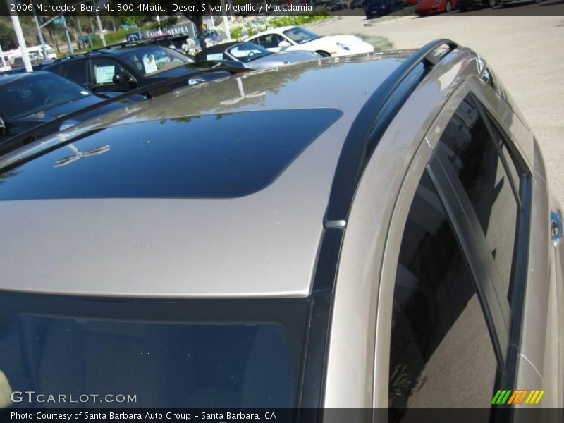 Desert Silver Metallic / Macadamia 2006 Mercedes-Benz ML 500 4Matic