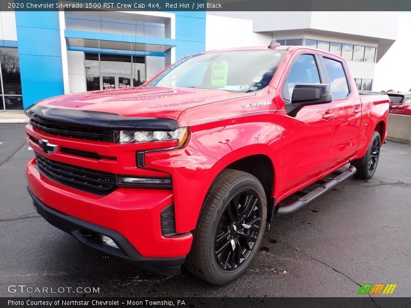 Red Hot / Jet Black 2020 Chevrolet Silverado 1500 RST Crew Cab 4x4