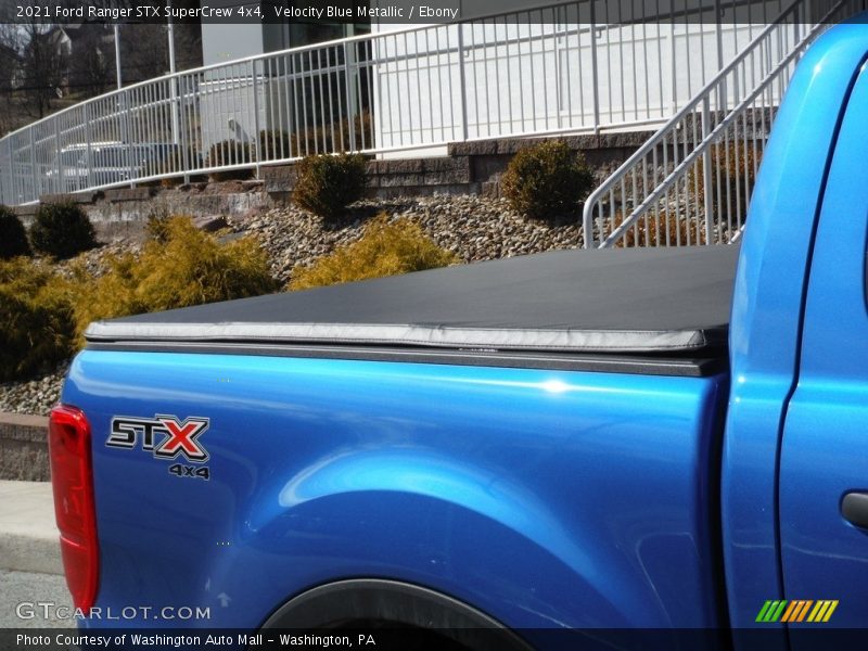Velocity Blue Metallic / Ebony 2021 Ford Ranger STX SuperCrew 4x4