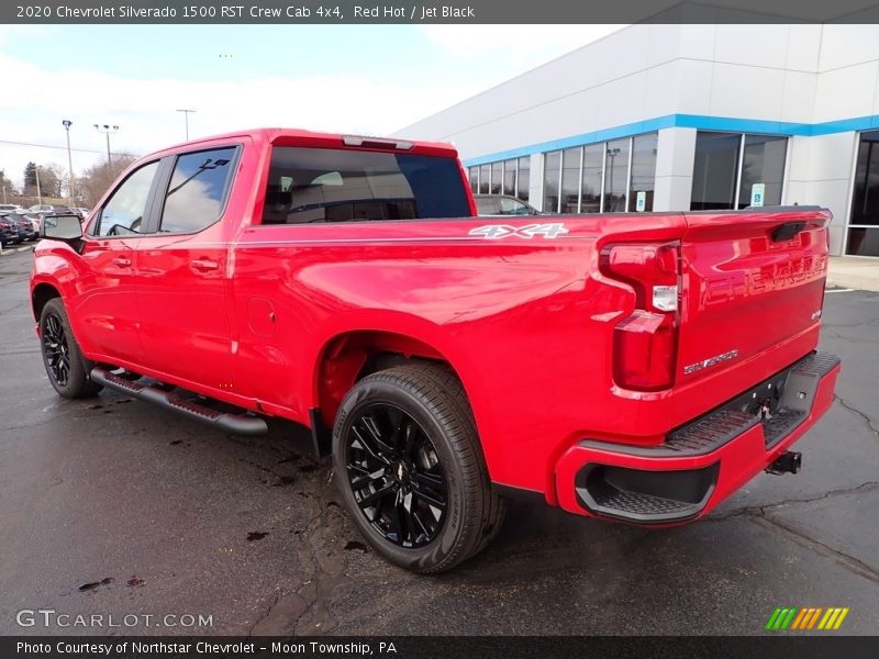 Red Hot / Jet Black 2020 Chevrolet Silverado 1500 RST Crew Cab 4x4
