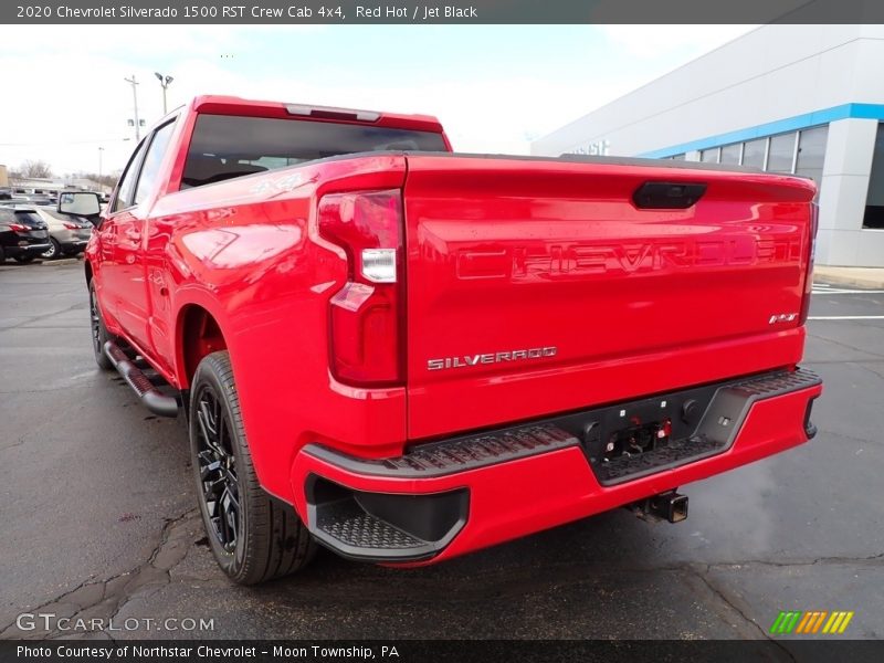 Red Hot / Jet Black 2020 Chevrolet Silverado 1500 RST Crew Cab 4x4