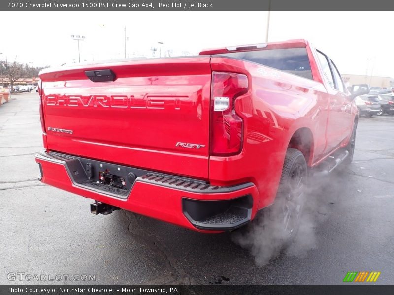 Red Hot / Jet Black 2020 Chevrolet Silverado 1500 RST Crew Cab 4x4