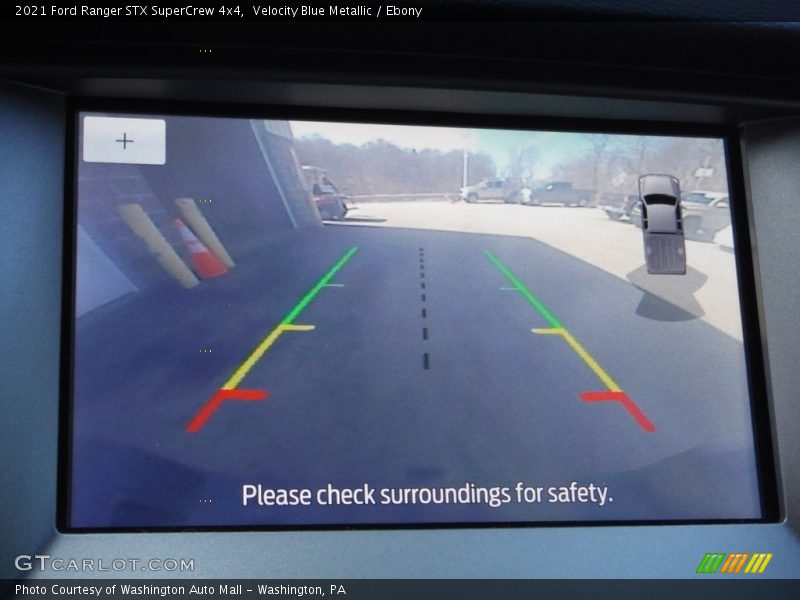 Velocity Blue Metallic / Ebony 2021 Ford Ranger STX SuperCrew 4x4