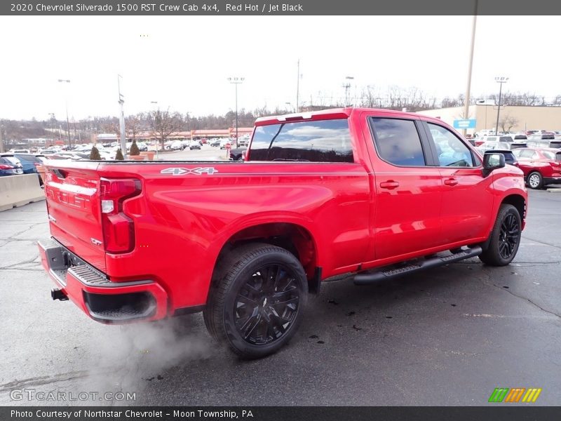 Red Hot / Jet Black 2020 Chevrolet Silverado 1500 RST Crew Cab 4x4