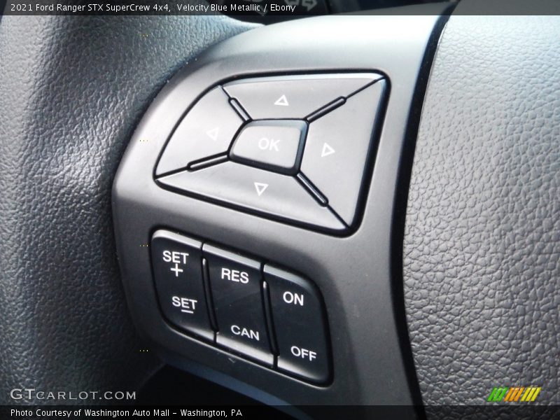 Velocity Blue Metallic / Ebony 2021 Ford Ranger STX SuperCrew 4x4