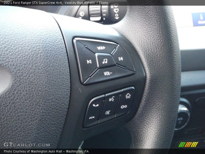 Velocity Blue Metallic / Ebony 2021 Ford Ranger STX SuperCrew 4x4