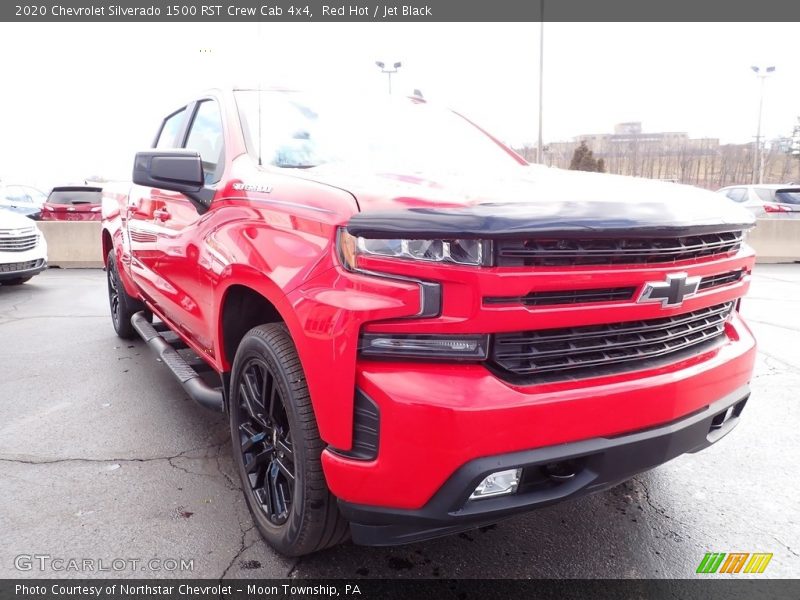 Red Hot / Jet Black 2020 Chevrolet Silverado 1500 RST Crew Cab 4x4
