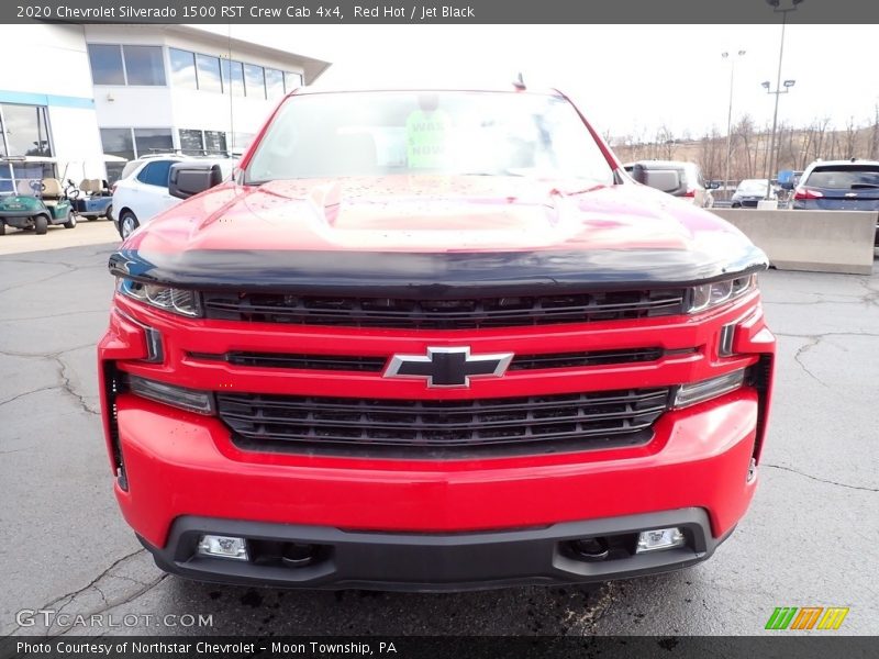 Red Hot / Jet Black 2020 Chevrolet Silverado 1500 RST Crew Cab 4x4