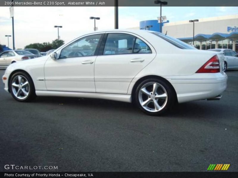 Alabaster White / Ash 2006 Mercedes-Benz C 230 Sport