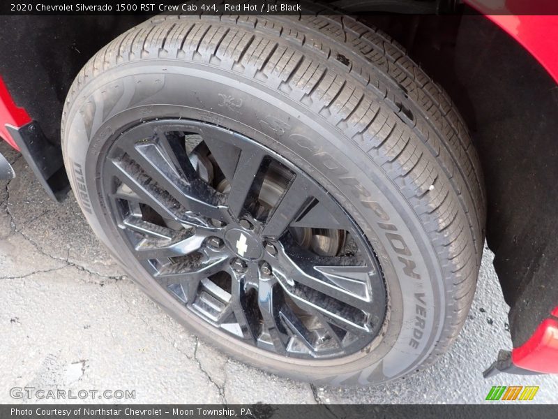 Red Hot / Jet Black 2020 Chevrolet Silverado 1500 RST Crew Cab 4x4