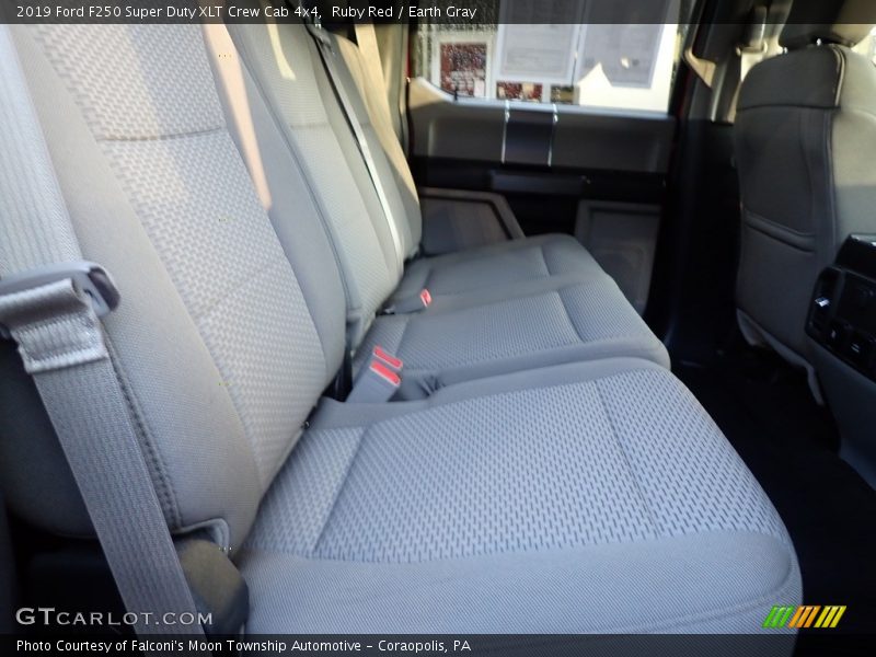 Ruby Red / Earth Gray 2019 Ford F250 Super Duty XLT Crew Cab 4x4