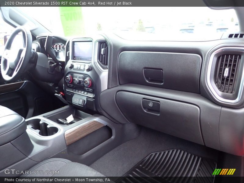 Red Hot / Jet Black 2020 Chevrolet Silverado 1500 RST Crew Cab 4x4