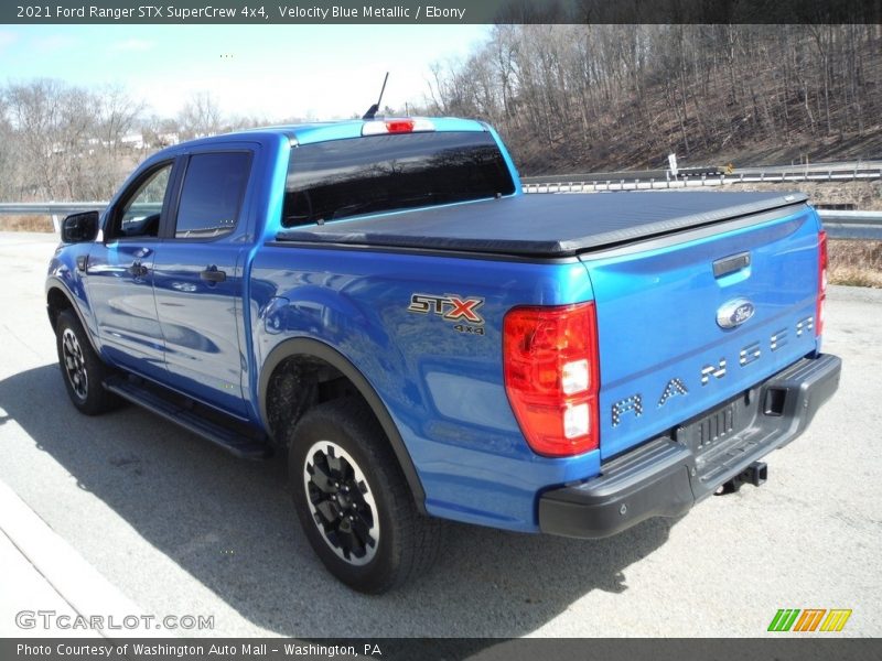 Velocity Blue Metallic / Ebony 2021 Ford Ranger STX SuperCrew 4x4