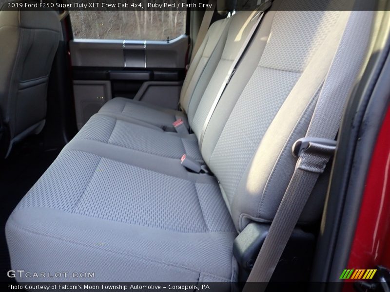 Ruby Red / Earth Gray 2019 Ford F250 Super Duty XLT Crew Cab 4x4