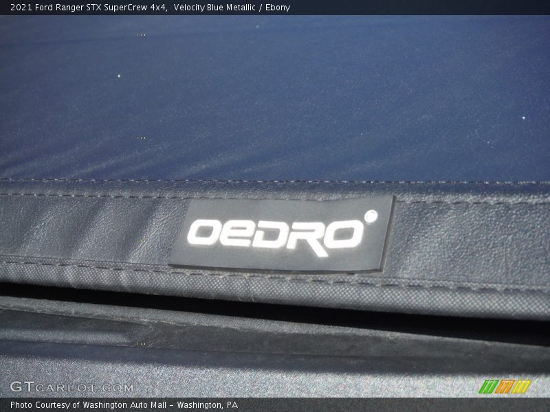 Velocity Blue Metallic / Ebony 2021 Ford Ranger STX SuperCrew 4x4