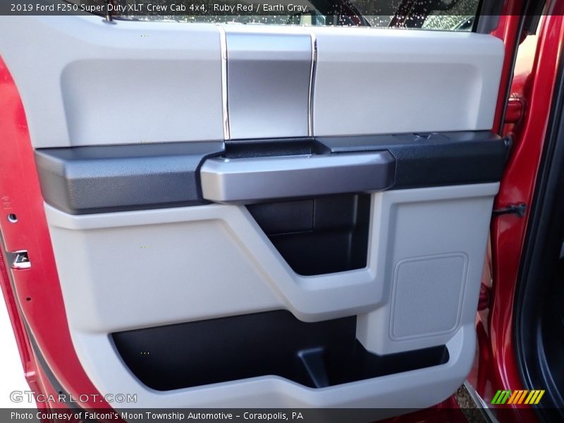 Ruby Red / Earth Gray 2019 Ford F250 Super Duty XLT Crew Cab 4x4